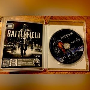 PS3 battlefield 3 game mint condition